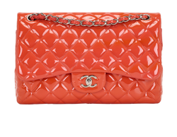 Classic Jumbo Double Flap, Patent, Orange, 1651645, 2*